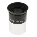 4mm 1.25'' / 31.7mm Plossl Telescope Eyepiece - Threaded for 1.25inch Astronomy