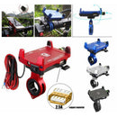 Phone Holder With USB Charger Mobile Phone Holder for Electric Car Motorbike 3c
