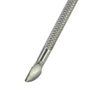 Stainless Steel Cuticle Pusher Remover Finger Dead Skin Push Nail Manicure Tool