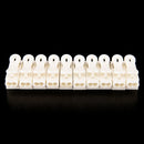 10X ZQ-1 Quick-connect Terminal LED Terminal 6A Push Wire Connection Splitter Z