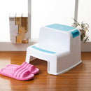 2 Step Stool for Kids - Childrens,Toddler Stool with Slip Resistant Soft Gr