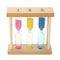 1/3/5 Minute Wood Hourglass Sandglass Sand Clock Timers Gifts Home Ornament