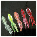 New Lifelike Soft Fishing Lure Squid Jigs Tube Silicone Bait Artificial Lur Q3C1