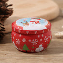 2.2OZ Christmas mini tin box Sealed jar packing boxes jewelry candy box stoS Ew