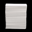 200 Pcs Blank Clothing  Tag Label Card Large Merchandise