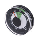 Diameter 27mm plastic thermometer circular thermograph fahrenheit indoor outdoor