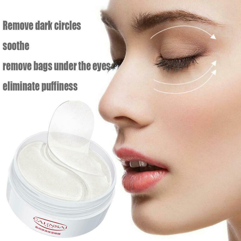 60pcs Repair Eye Patches Moisturizing  Crystal Collagen Gel Eye Skin Care