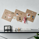 4pcs Sample Message Board Felt Memo Display School Pinboard Organizer Decor