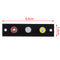 3 way RCA terminal wall panel plate input phono chassis socket audio adap JR