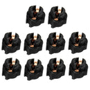 10x T5 Dashboard Instrument Light Twist Lock Socket Wedge Base 3/8" Sockets