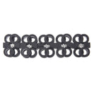 5pcs attach nylon shackle carabiner d-ring clip webbing backpack buckle ME