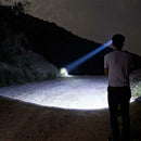 Cree T6 Aluminum Alloy Waterproof LED Headlight Highlight Outdoor Security Lamp