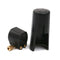 Plastic clarinets Nozzle cap with PU ligature Black
