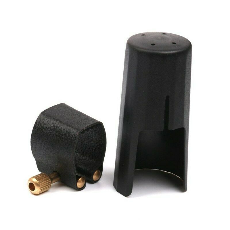 Plastic clarinets Nozzle cap with PU ligature Black