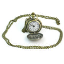 Owl Pocket watch Flap Pocket Watch Chain Necklace