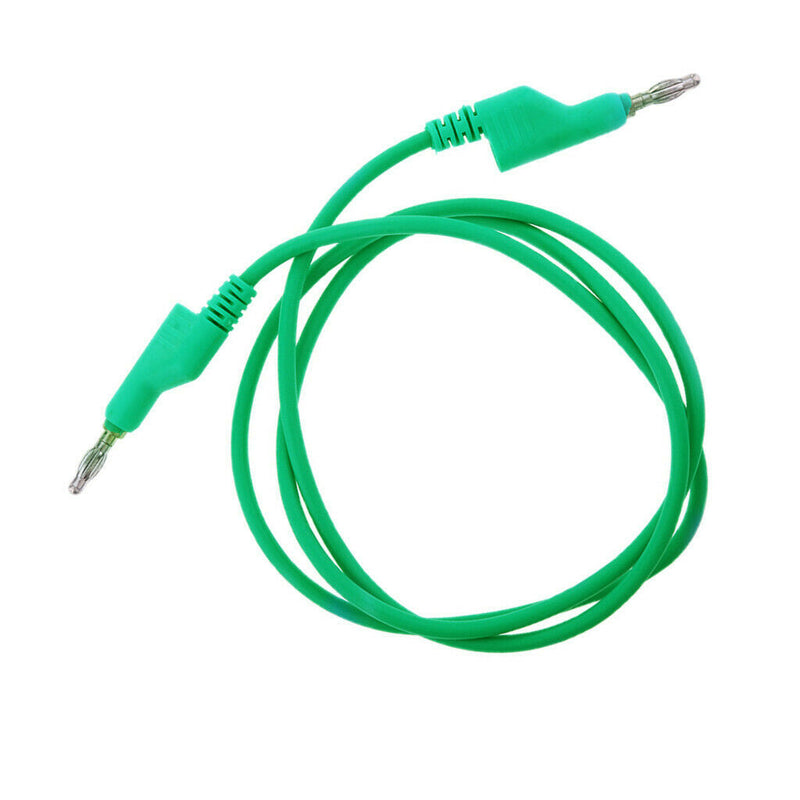 4Piece 1M 4mm Banana To Banana Plug Soft Silicone Test Cable