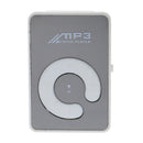 Mini Fashion Clip USB Hifi MP3 Player Support Micro SD Outdoor White