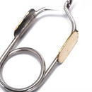fly tying tools hackle pliers finger hold hackle plier shorted serrated fly  3C