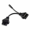 For Hyundai OBDII 12Pin to 16Pin Car OBD2 Connector Cable Diagnostic Adapter HOT