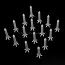 100pcs Length 38mm Plastic Claw Shape Golf Tees Club Practice Sport Acces PJJ