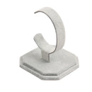 2pcs Velvet C Type Design Jewelry Bracelet Watch Display Rack Stand Holder
