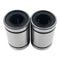 2 pcs LM5UU 5x10x15mm Double Side Rubber Seal Linear Motion Ball Bearing D7G7
