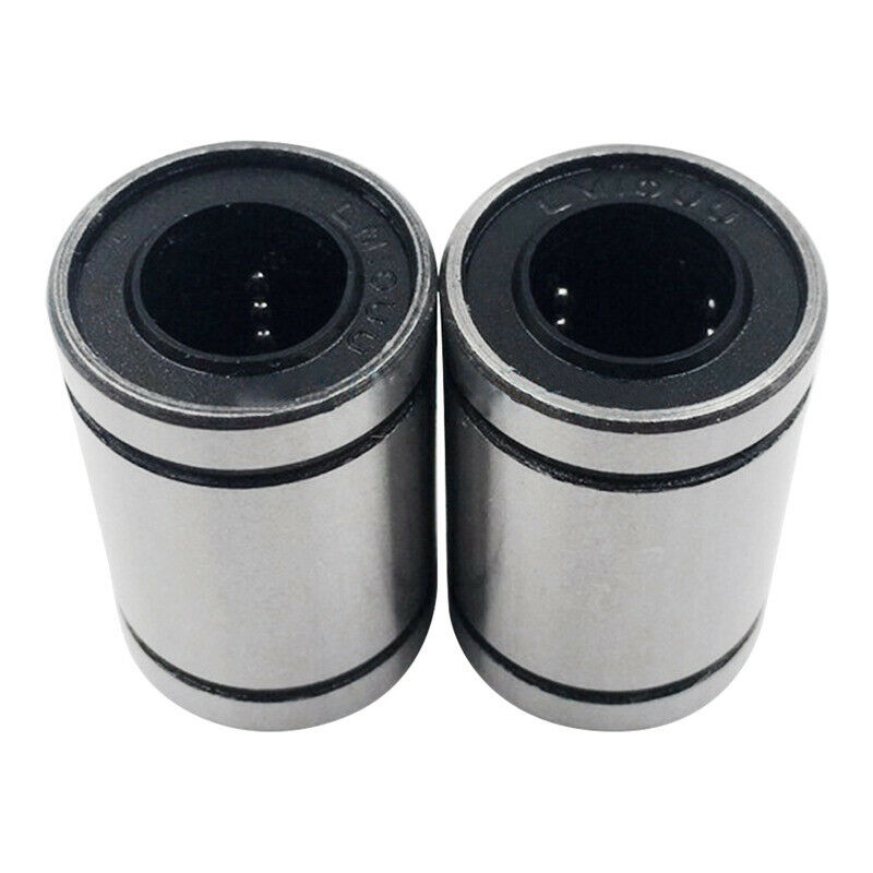 2 pcs LM5UU 5x10x15mm Double Side Rubber Seal Linear Motion Ball Bearing D7G7