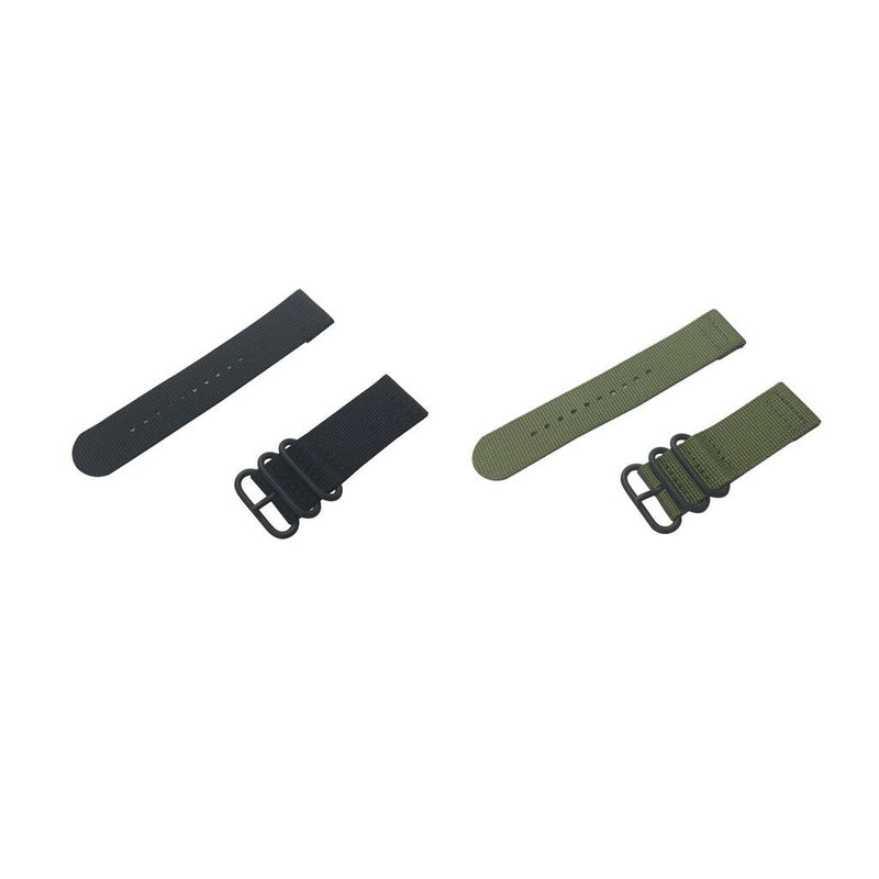 Army Green Nylon Wristwatch Strap Watch Band for Garmin Fenix 3
