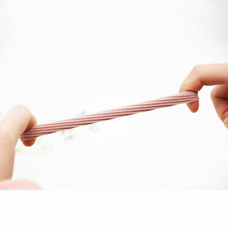 5pc Ponytail Girl Women Elastic Rubber Hair Ties Band Rope Holder Resilience new