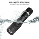 Rechargeable USB Ultra-Bright T6 LED Torch with Beam Focusing Flashlight us N0A1