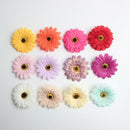 20pcs/Set Artificial Gerbera Daisy Silk Flower Heads Wedding Party DIY Decor