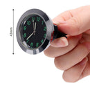Clock Car Quartz Auto Watch Interior Luminous Decoration Mini Digital Air Supply