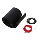 Car DIY Ultrafine Fiber Leather Steering Wheel Cover w/ Needle+Thread (4)