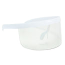 5Pc OVERSIZED FACE SHIELD WRAP FACE VISOR SUNGLASSES GOGGLES CLEAR LENS EYEGLASS