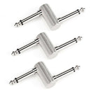 3 Pieces Patch Cable Patch Cords for Connecting Guitar Effect Pedals F1N1