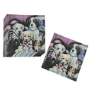 20pcs lovely puppy dog soft decoupage napkin paper  tissue for  party decor JR