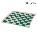 34.5x34.5cm chess board for children's educational games green & white color FT