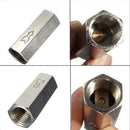 Brass 1/4" Threaded BSPP Female Full Ports One Way Valve Air Check S8O1 Gas U6T4