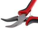 Stainless Steel Fishing Plier Scissor Line Cutter with Skid-proof Handle Curved