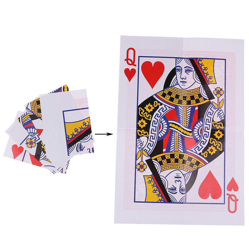 1 Set Poker Restored Close Up Card For Stress Relief And Entertainme_
