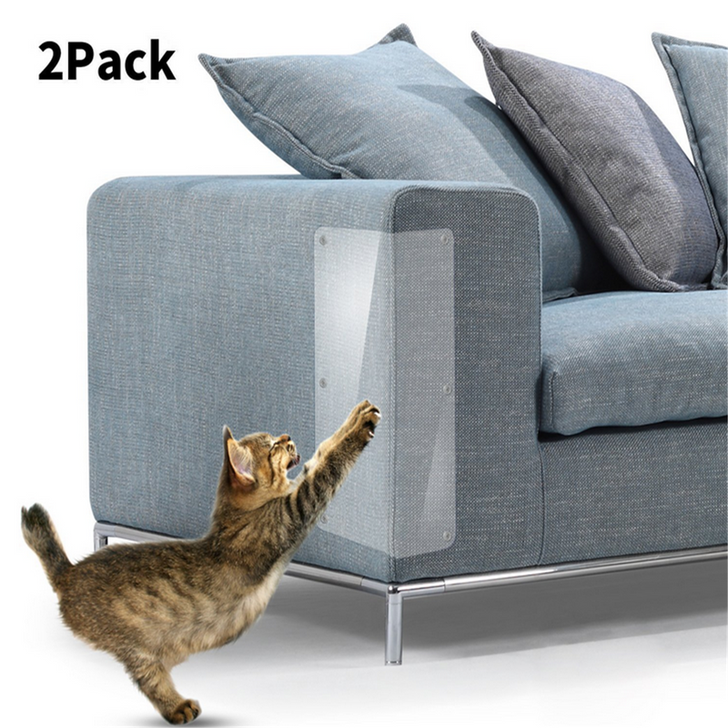 2pcs Pet Cat Scratch Guard Mat Cat Scratching Post Furniture Sofa Protector NEW