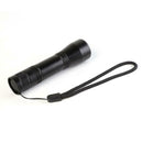 395 XPE LED Flashlight 3W 300LM 5 Modes Telescopic Zoomable Torch UV Light