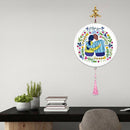 DIY Couple Special Shaped Diamond Painting Mural with Tassel Home Decor