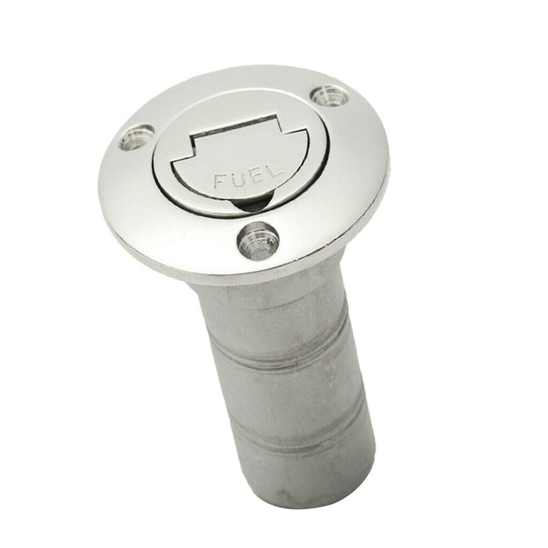 Marine Boat Fuel Deck Fill Filler Keyless Lift Cap 316 Stainless Steel 38mm