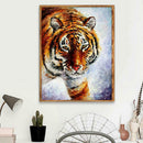 5D DIY Full Drill Diamond Painting Cross Stitch Embroidery Kit (Tiger08)