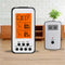 Instant Read Wireless Digital BBQ Meat Thermometer w/ Dual Probes Time Alarm