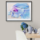 5D DIY Full Drill Diamond Painting Fish Embroidery Mosaic Kits Home Decor