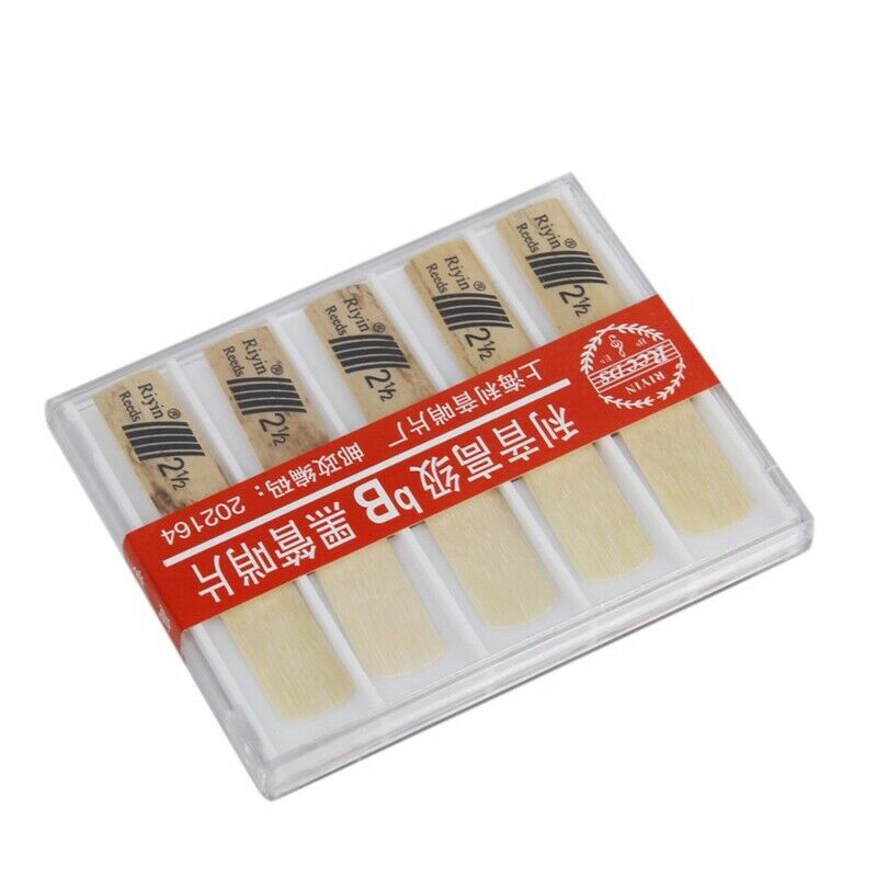 ReeDS RIYIN 10 Pcs bB Clarinet Reeds Strength 2.5