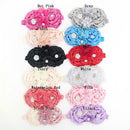 Girls Baby Children Satin Rose Headband Hair Bow Band Acsories