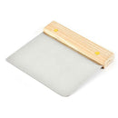 Stainless Steel Dough Scraper Cutters Wooden Handle Cake Pizza Baking Tools